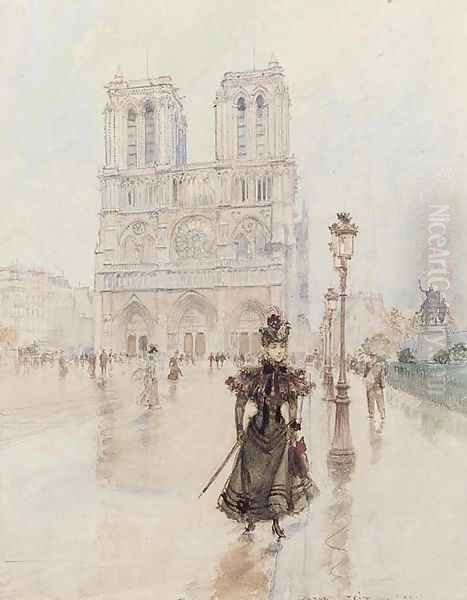 Vue de Notre Dame - view 1