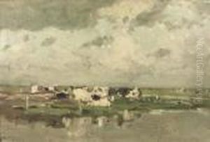 Apres Midi A Gouda by Willem Roelofs