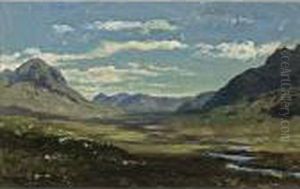 A View Of Glen Sligichan, Isle De Skye, Scotland