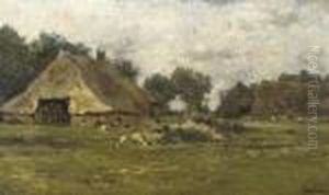 Farmhouses In Aalden, Drenthe