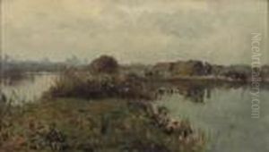 Effet De Matin A Noorden by Willem Roelofs