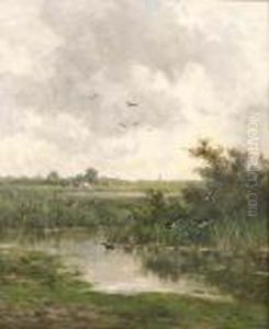 Opvliegende Eenden: Fluttering Ducks by Willem Roelofs