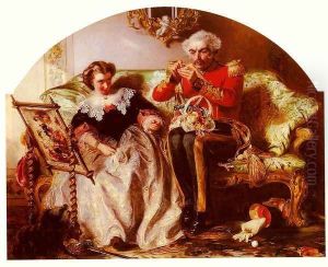 The Lion In Love by Abraham Solomon