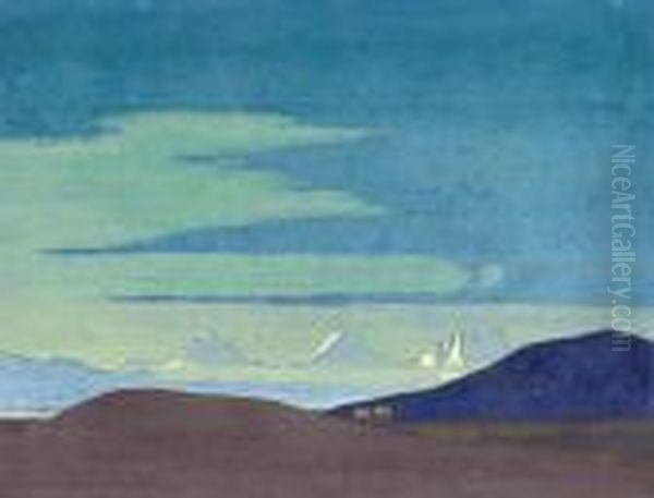 Near The Tibetan Frontier - view 1