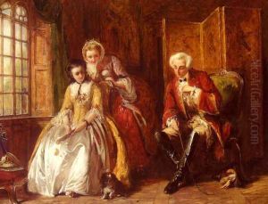 The Bashful Lover by Abraham Solomon