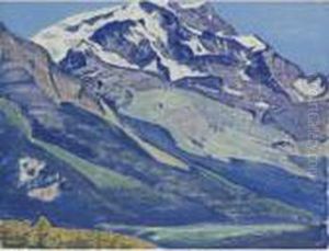 St. Moritz From The Switzerland Series by Nicolaj Konstantinov Roerich
