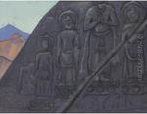 Rock Relief Of Buddha Rock Relief Of Buddha