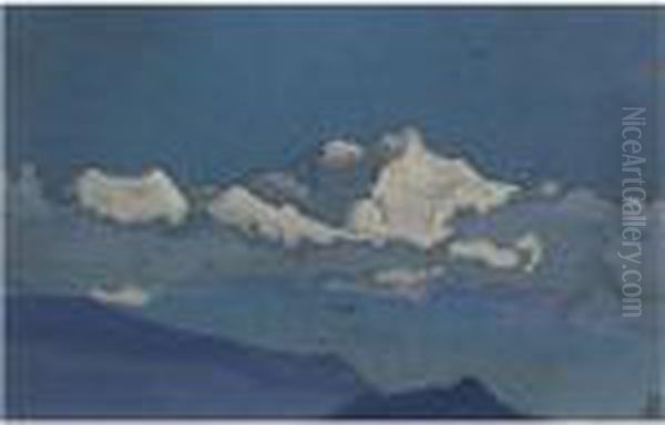Above The Clouds, Himalayas - view 1