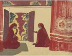 A Persian Theatre by Nicolaj Konstantinov Roerich
