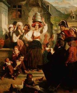 The Artist Abroad by Abraham Solomon