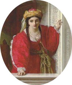 Juliet at her balcony by Abraham Solomon
