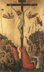 Crucifixion 1333 by Louis de Silvestre
