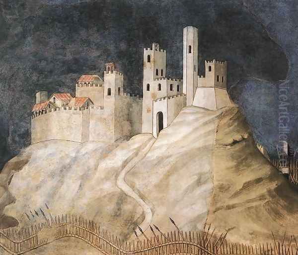 Guidoriccio da Fogliano (detail-2) 1328 - view 1