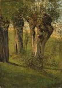 Weiden In Der Sonne by Christian Rohlfs