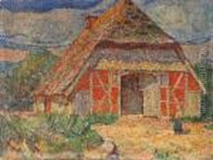 Holsteinisches Bauernhaus by Christian Rohlfs