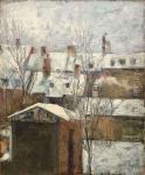 "dacher In Weimar Im Winter" - view 1