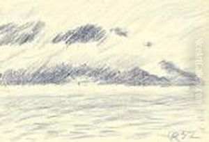 "monte Tamaro Am Lago Maggiore" by Christian Rohlfs