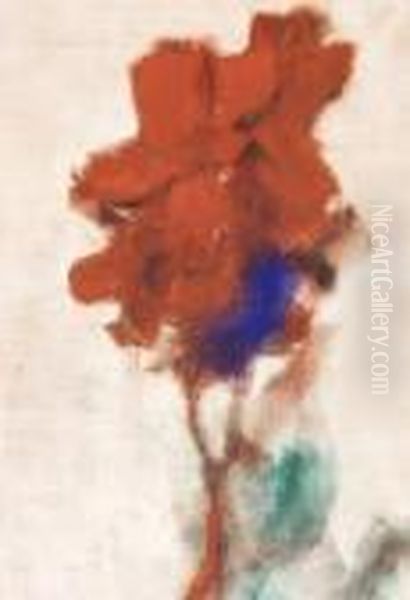 Rote Cannas - view 1