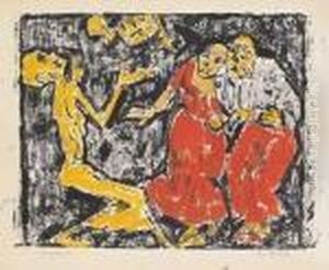 Tod Als Jongleur by Christian Rohlfs