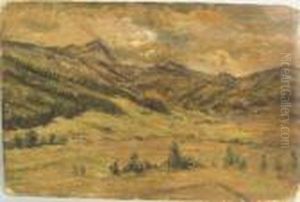 Berglandschaft by Christian Rohlfs