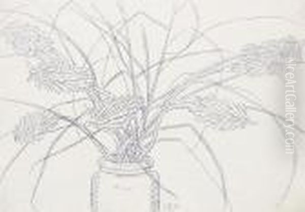 Tritomenbluten In Vase - view 1