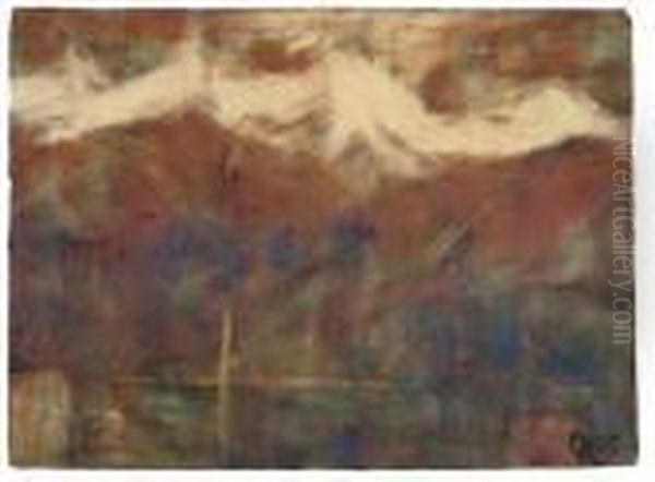 "abend Im Gebirge" - view 1