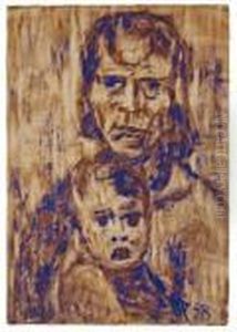 Mutter Mit Kind by Christian Rohlfs