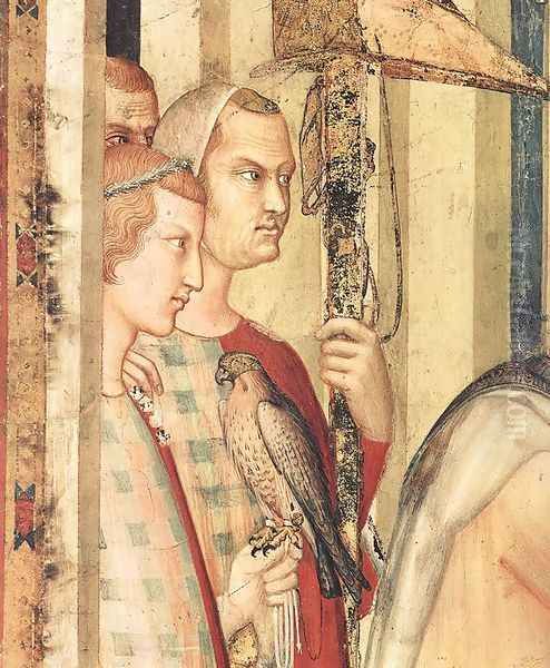 St. Martin is Knighted (detail-1) 1312-17 - view 1