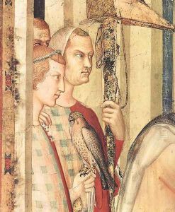 St. Martin is Knighted (detail-1) 1312-17