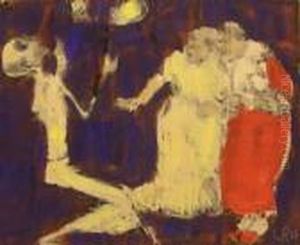 Tod Als Jongleur by Christian Rohlfs