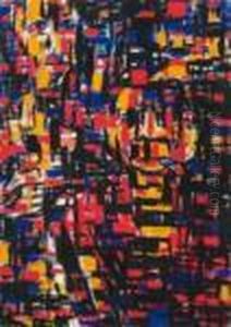 Phantastisches Mosaik by Christian Rohlfs