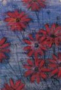 Rote Sternbluten by Christian Rohlfs