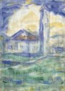 Kirche Im Tessin by Christian Rohlfs