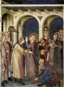 St. Martin is Knighted (scene 3) 1312-17