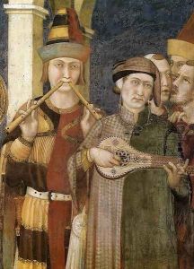St. Martin is Knighted (detail-3) 1312-17