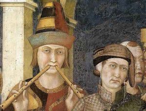 St. Martin is Knighted (detail-4) 1312-17