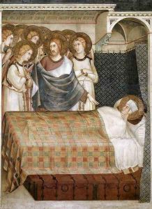 The Dream of St. Martin (scene 2) 1312-17