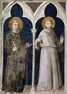 St Anthony of Padua and St Francis 1317