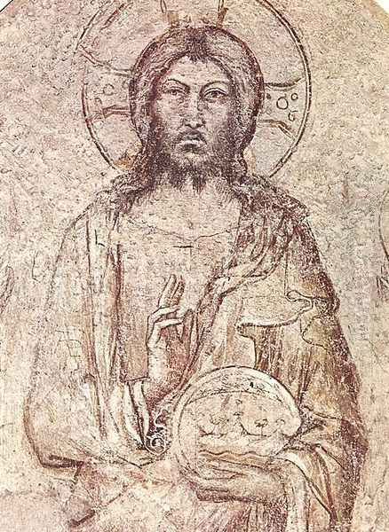 Saviour Blessing (detail) 1341 - view 1