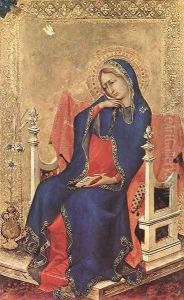 The Virgin of the Annunciation (1) 1333 by Louis de Silvestre