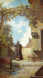 Old Man on the Terrace