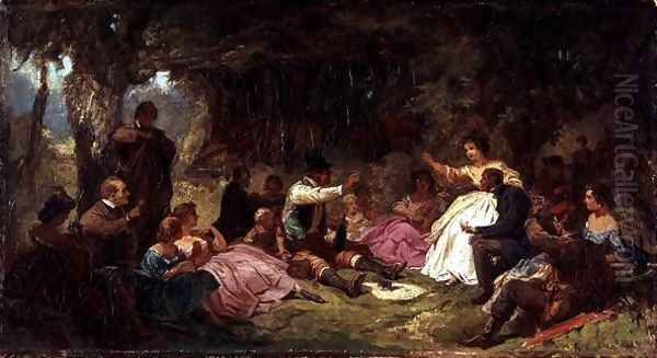 The Picnic, c.1864 - view 1