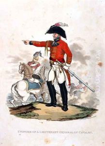 Uniform of a Lieutenant General of Cavalry, from Costumes of the Army of the British Empire, according to the last regulations 1812, engraved by J.C. Stadler published by Colnaghi and Co. 1812-15 by Charles Hamilton Smith