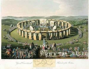Grand Conventional Festival of the Britons, aquatinted and pub. by Robert Havell 1769-1832 1815 by Charles Hamilton Smith