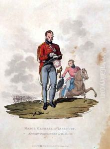 Major General of Infantry Knight Commander of the Bath, from Costumes of the Army of the British Empire, according to the last regulations 1812, engraved by J.C. Stadler, published by Colnaghi and Co. 1812-15 by Charles Hamilton Smith
