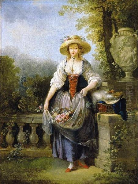 Gardener in Straw Hat - view 1