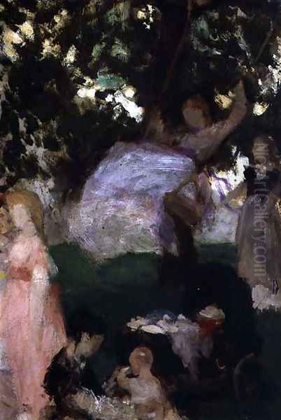 The Swing, 1869 (detail) - view 1