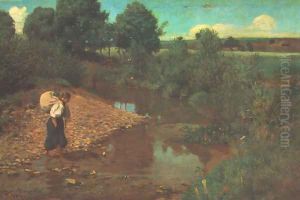 Brook 1883-84 by Pal Merse Szinyei