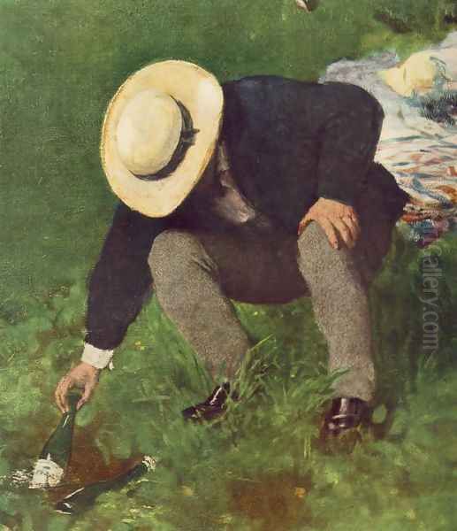 Picnic in May detail 1873 - view 1