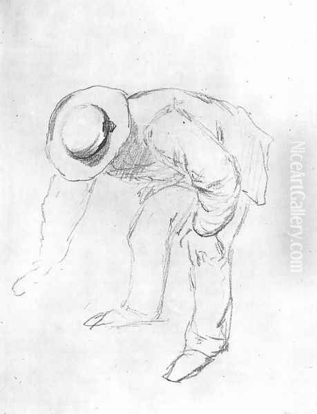 Picnic in May study 1872 - view 1